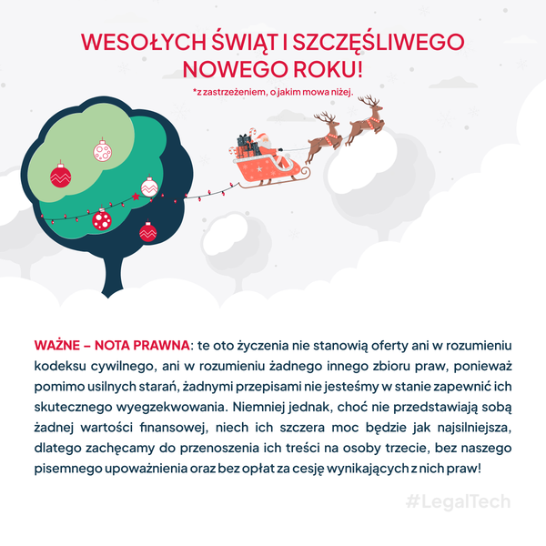 Wesołych Świąt i Szczęśliwego Nowego Roku!